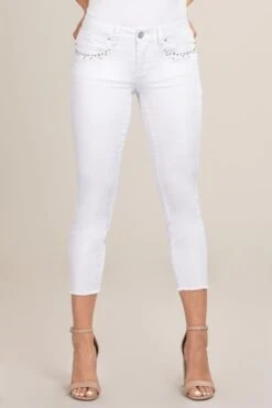 Women's Petite Ankle Jean With Frayed Hem -Wana Fashion Shop 1001948 592 2 ccf20e4b 5a96 4392 a045 0780027fc09b