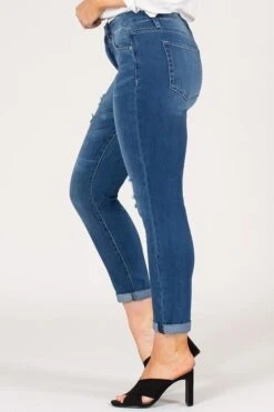 Women's Dream High Rise Cuffed Ankle -Wana Fashion Shop 1002094 459 4