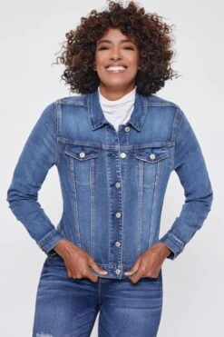 Women's Classic Denim Jacket 23 Women's Classic Denim Jacket -Wana Fashion Shop 1003676 233 0