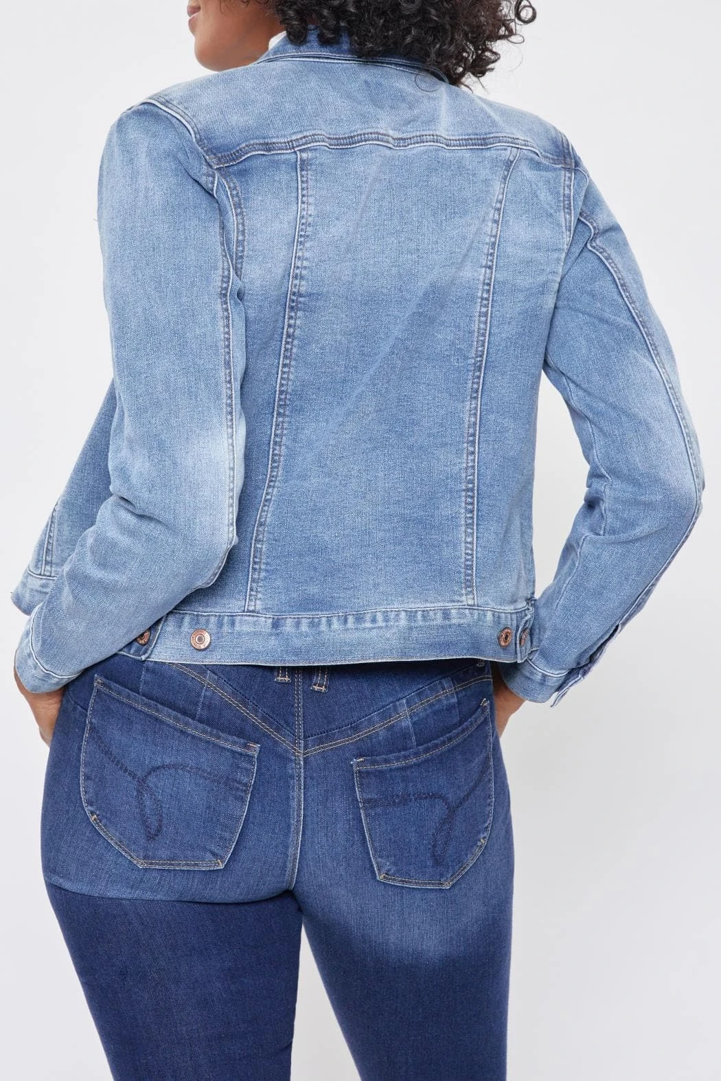 Women's Classic Denim Jacket 6 Women's Classic Denim Jacket - Image 4