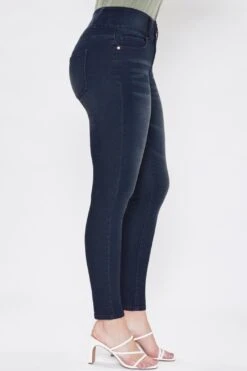 Women's 3 Button Signature Slim Stretch High Rise Skinny Jeans -Wana Fashion Shop 1003833 480 2