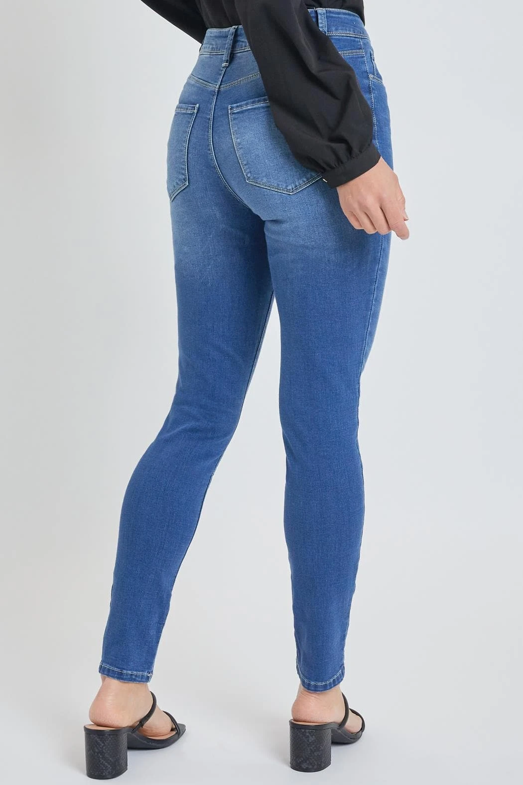 Women's Tummy Control High Rise Essential Skinny Jeans 17 Women's Tummy Control High Rise Essential Skinny Jeans - Image 15