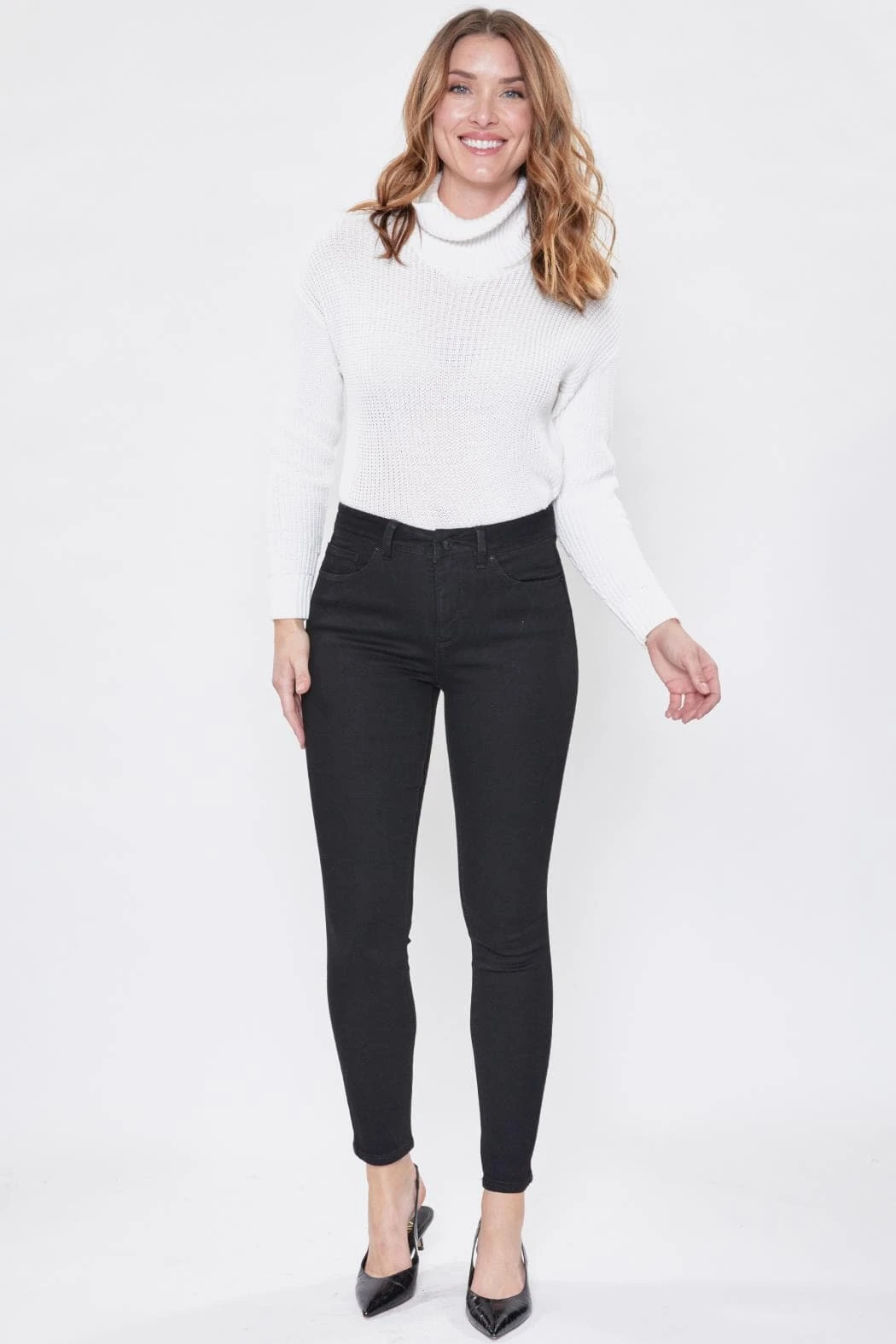 Women's Tummy Control High Rise Essential Skinny Jeans 22 Women's Tummy Control High Rise Essential Skinny Jeans - Image 20