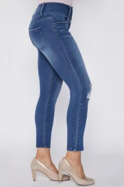 Women's Petite 3 Button High Rise Skinny Jean -Wana Fashion Shop 1003842 478 1 6229ea88 595c 424b ab2a 90ee59a23fea