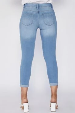 Women's Petite Tummy Control Rolled Cuff Ankle Jeans -Wana Fashion Shop 1003844 505 2 ac245211 4641 4f5b b39e 44a634ef9c72