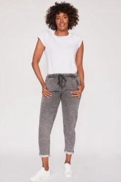 Women's Kozy Fit Mid Rise Jogger -Wana Fashion Shop 1008901 590 0