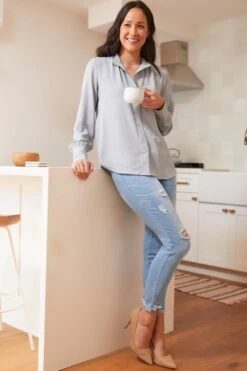 Women's Sustainable Tummy Control Skinny Jeans -Wana Fashion Shop 1008904 475 3