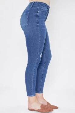 Women's Curvy Fit High Rise Skinny Sustainable Jean -Wana Fashion Shop 1008905 478 1