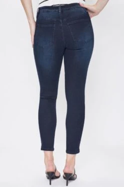 Women's Curvy Fit High Rise Skinny Sustainable Jean -Wana Fashion Shop 1008905 576 3