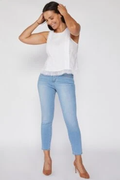 Women's Petite Tummy Control Classic Skinny Jean -Wana Fashion Shop 1008916 456 3 039de6c8 ed75 4c1d b6fe 9984aa63bdf4