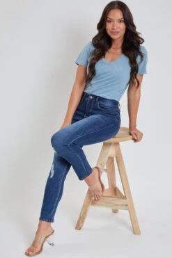 Women's Petite Tummy Control Classic Skinny Jean -Wana Fashion Shop 1008916 473 0 05a16868 f0bf 40e5 900d 928e580a027e