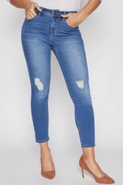 Women's Petite Tummy Control Classic Skinny Jean -Wana Fashion Shop 1008916 517 1 1224fb10 48bb 4ca9 9e22 5611a65cdb21