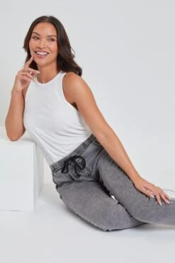 Women's Petite Kozy Fit Mid Rise Jogger -Wana Fashion Shop 1008947 590 0 32ba8a7f 67ac 4336 991b 65fd362c02f6