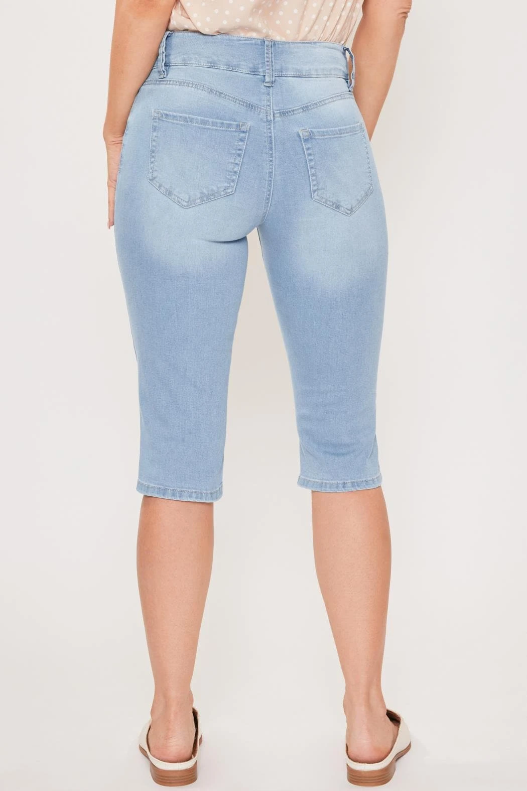 Women's Petite 2 Button Capri 10 Women's Petite 2 Button Capri - Image 8