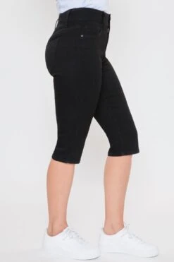 Women's Petite 2 Button Capri 13 Women's Petite 2 Button Capri -Wana Fashion Shop 1008967 591 3