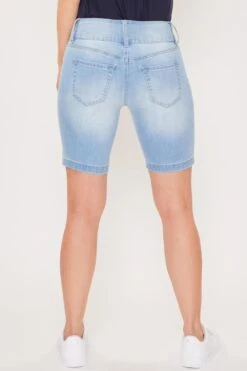 Women's Petite 3 Button Clean Hem Bermuda -Wana Fashion Shop 1008968 456 2 aaf78e40 44bb 4f17 9c9a 3ab8313ecaac