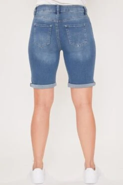 Women's Essential 1 Button Double Cuff Bermuda -Wana Fashion Shop 1008979 457 3