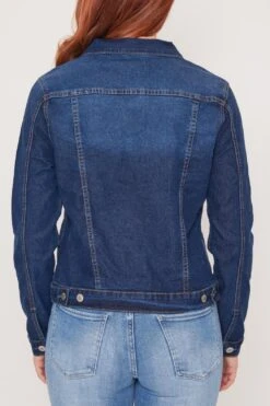 Women's Classic Fit Denim Jacket -Wana Fashion Shop 1008985 622 2