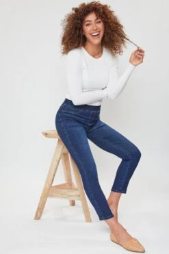 Women's Petite High Rise Comfort Stretch Jegging -Wana Fashion Shop 1008990 484 0 31d88262 f54c 4eb7 bfb6 1ab732b0d8b0