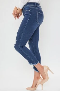 Women's Petite Vintage High Rise Tulip Ankle Jeans -Wana Fashion Shop 1008997 473 2 133e080e 07bc 49c7 9cb0 b8a353f3cba6
