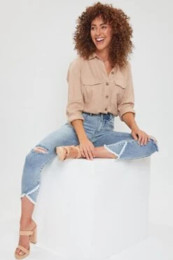 Women's Petite Vintage High Rise Tulip Ankle Jeans -Wana Fashion Shop 1008997 476 0 c25c9b1c ae72 4946 94c2 2c1835dc23ff