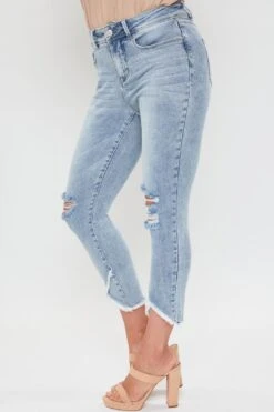 Women's Petite Vintage High Rise Tulip Ankle Jeans -Wana Fashion Shop 1008997 476 1 e4e53453 4a04 40b4 ba00 eea20f388216