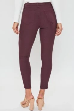 Women's Petite Comfort Stretch Pants, Plum -Wana Fashion Shop 1009000 034 2 c9e5a3e7 8a42 4998 a1db 09e22f281282