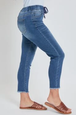 Women's Petite High Rise Denim Ankle Jogger -Wana Fashion Shop 1009027 489 2 58db5c7f e62a 47db b589 3ac45792472d