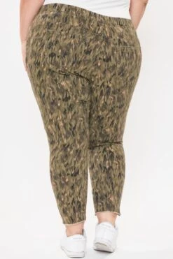 Women's Plus Size Raw Hem Pull On Pants -Wana Fashion Shop 1009033 672 3 e86b3339 afa6 482b 95b6 8f04c2b4cb0c