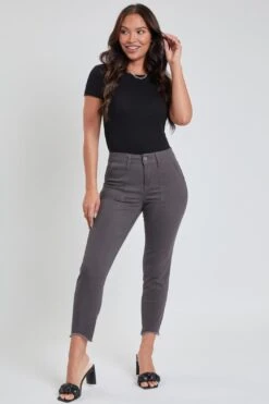 Women's Petite Pork Chop Pocket Pants With Dog Bite Hem -Wana Fashion Shop 1009042 674 0 c37821f8 1d49 44fc b567 3350b046d0ff