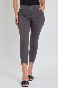 Women's Petite Pork Chop Pocket Pants With Dog Bite Hem -Wana Fashion Shop 1009042 674 1 7ee3edaa f99b 4aa4 852d 3b502e28a197