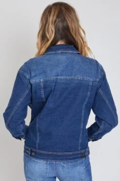 Women's Drop Shoulder Boyfriend Denim Jacket 18 Women's Drop Shoulder Boyfriend Denim Jacket -Wana Fashion Shop 1009050 486 0