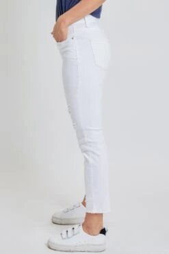 Women's High Rise Skinny Ankle Jean With Double Frayed Hem Sustainable -Wana Fashion Shop 1009061 002 2 49993c28 8844 4c04 be49 8d49d4de0c05