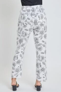 Women's Double Gauze Relaxed Fit Cropped Pant With Frayed Hem Deal -Wana Fashion Shop 1009065 461 3