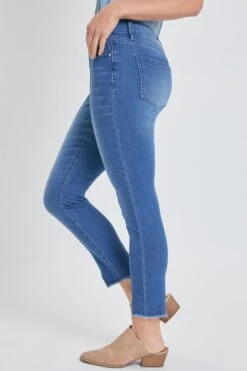 Women's High Rise Skinny Jean With Front Seam And Slit Detail Lifestyle Collection 30 Women's High Rise Skinny Jean With Front Seam And Slit Detail Lifestyle Collection -Wana Fashion Shop 1009067 459 2
