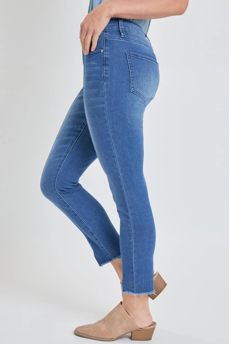 Women's High Rise Skinny Jean With Front Seam And Slit Detail Lifestyle Collection 16 Women's High Rise Skinny Jean With Front Seam And Slit Detail Lifestyle Collection - Image 14