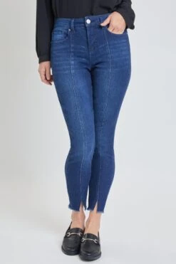 Women's High Rise Skinny Jean With Front Seam And Slit Detail Lifestyle Collection 24 Women's High Rise Skinny Jean With Front Seam And Slit Detail Lifestyle Collection -Wana Fashion Shop 1009067 484 1