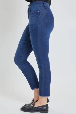 Women's High Rise Skinny Jean With Front Seam And Slit Detail Lifestyle Collection 26 Women's High Rise Skinny Jean With Front Seam And Slit Detail Lifestyle Collection -Wana Fashion Shop 1009067 484 3