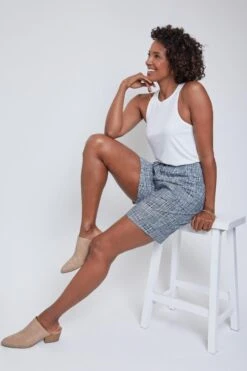 Women's Double Cuff Shorts With Pork Chop Pockets Deal -Wana Fashion Shop 1009070 397 0