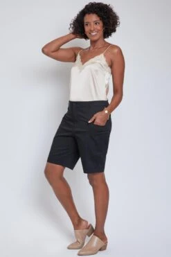 Women's Wide Leg Bermuda Shorts With Big Pockets -Wana Fashion Shop 1009071 001 3 8de7aa54 a030 42fb 805a 9e9228dd58d1