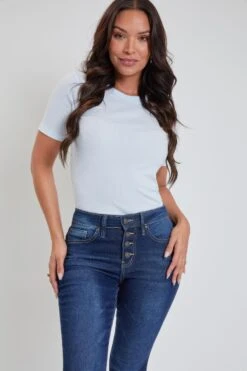 Women's Petite 4 Button Skinny Ankle Sustainable Jean -Wana Fashion Shop 1009072 473 0 920fc1a4 a9c2 4cb8 817a f959d3a05822