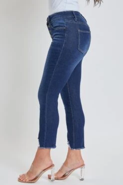 Women's Petite 4 Button Skinny Ankle Sustainable Jean -Wana Fashion Shop 1009072 473 2 b05a62c0 735b 40e9 a980 98b6fc121119