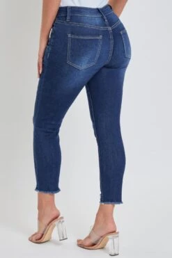 Women's Petite 4 Button Skinny Ankle Sustainable Jean -Wana Fashion Shop 1009072 473 3 b2e68205 a698 4d51 9bb0 e105e0e0752a