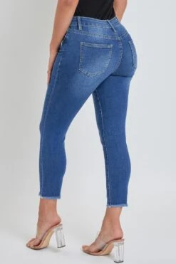 Women's Petite 4 Button Skinny Ankle Sustainable Jean -Wana Fashion Shop 1009072 476 3 ce497e83 af37 401b bc5b ebdb73624a75