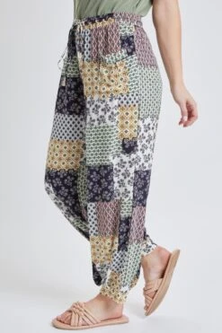 Women's Drawstring Wide Jogger Pant With Pleated Hem Lifestyle Collection 36 Women's Drawstring Wide Jogger Pant With Pleated Hem Lifestyle Collection -Wana Fashion Shop 1009088 655 2