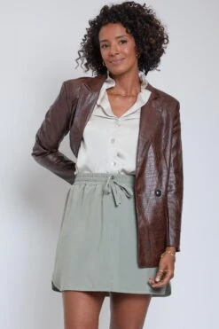 Women's Dolphin Skort With Knit Under Short 32 Women's Dolphin Skort With Knit Under Short -Wana Fashion Shop 1009097 009 0