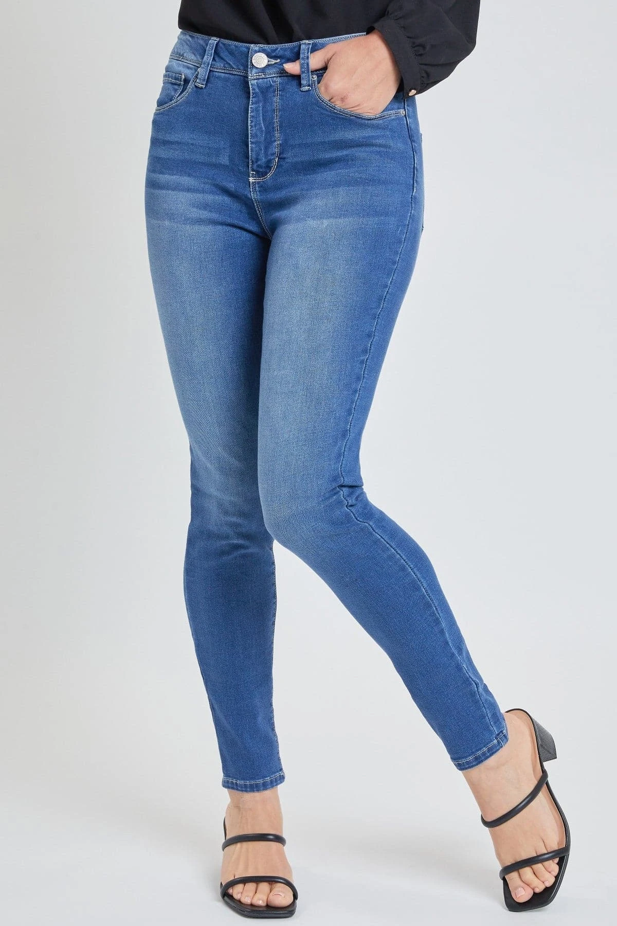 Women's Tummy Control High Rise Essential Skinny Jeans 13 Women's Tummy Control High Rise Essential Skinny Jeans - Image 11