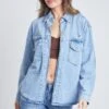 Women's Long Sleeve Denim Oversized Shacket -Wana Fashion Shop 15808238 b64be755 4c5f 4ab0 8ee0 924ed9fc5d52