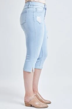 Women's Vintage High Rise Capri Jeans -Wana Fashion Shop 16937912 edfafe06 d2c4 4307 9b23 e6b70b3d966c