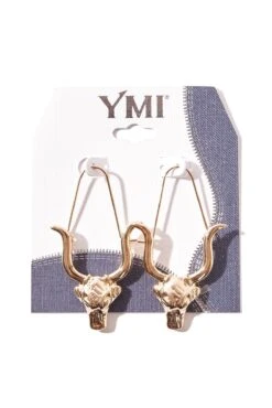 Western Bull Earrings 12 Western Bull Earrings -Wana Fashion Shop 507783EP 001 1 d48caa13 58dd 4843 94ec a825248f8ef6